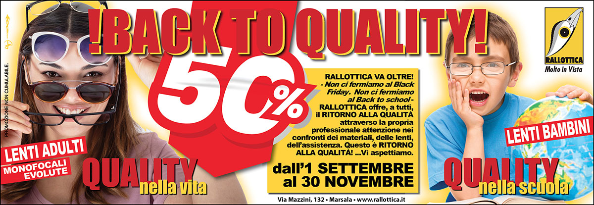 Rallottica Campagna Back To Quality